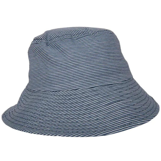Katydid Blue Denim Bucket Hat - Luna Rossi