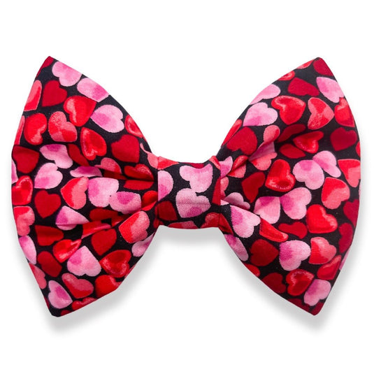 Olivia Hair Bow - Heart Blossoms - Luna Rossi