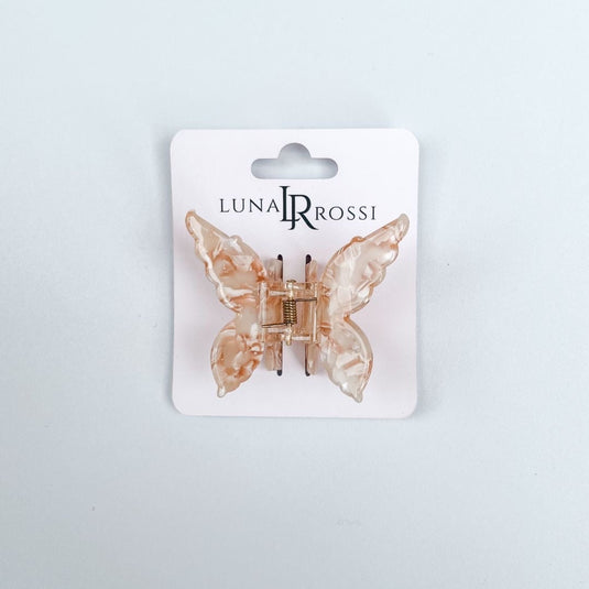 Acetate Butterfly Butterfly Hair Claw - Luna Rossi