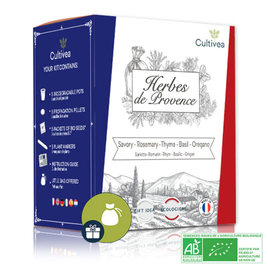 Cultivea Mini Kit Ready To Grow - Flavours of The World - Herbs of Provence - Luna Rossi