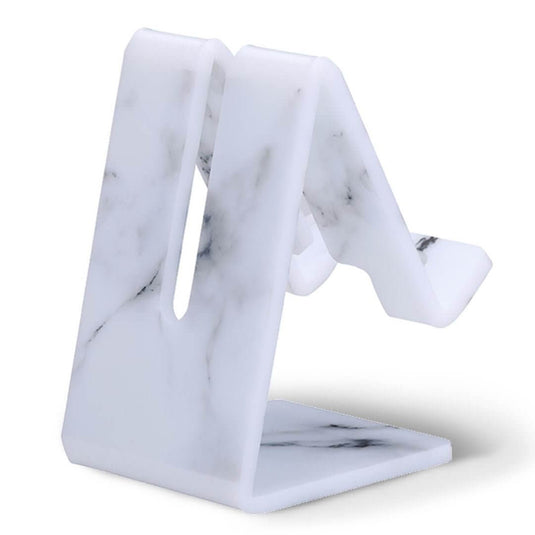 Ellie Rose Acrylic Phone Stand - Misty Marble - Luna Rossi