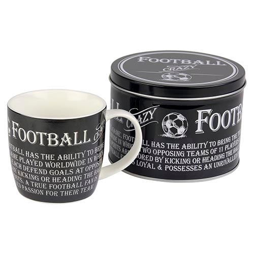 Football Mug In A Tin - Luna Rossi