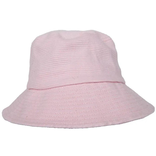 Katydid Light Pink Corded Bucket Hat - Luna Rossi