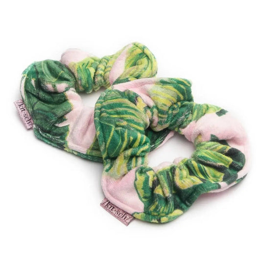 Microfiber Towel Scrunchies - Palm Print - Luna Rossi