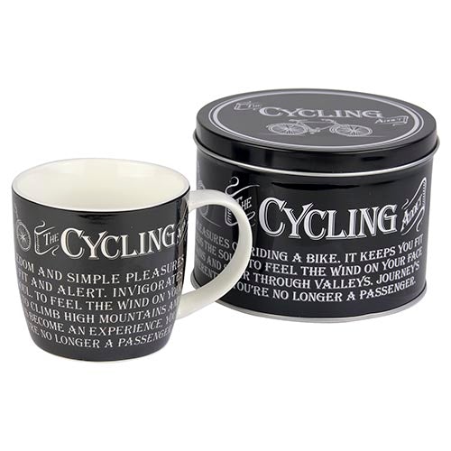 Mug in Tin - Cycling - Luna Rossi