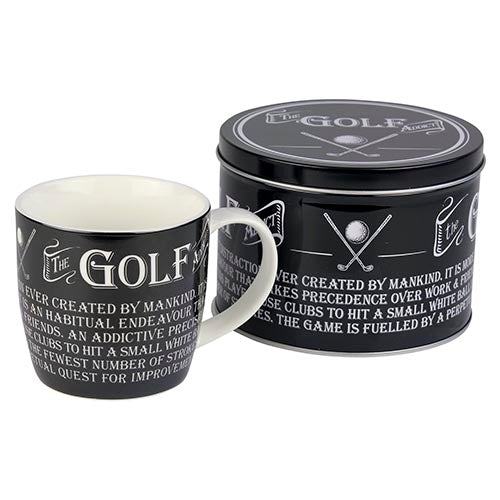 Mug in Tin - Golf - Luna Rossi