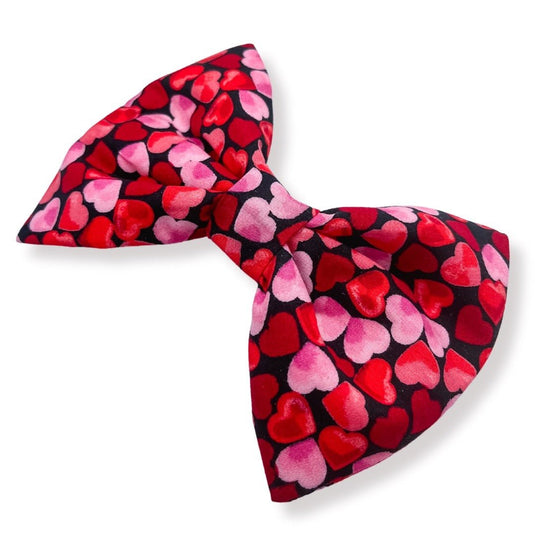 Olivia Hair Bow - Heart Blossoms - Luna Rossi