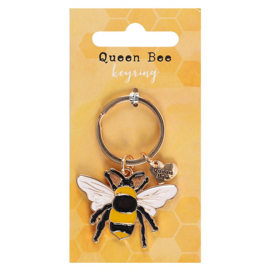 Queen Bee Enamel Keyring - Luna Rossi
