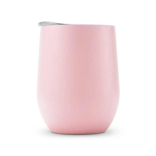Stemless Travel Tumbler With Lid - Light Pink - Luna Rossi