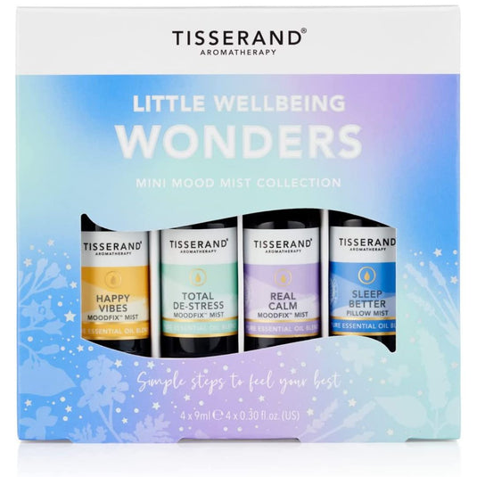 Tisserand Little Wellbeing Wonders (4 x room sprays moodmists) - Luna Rossi
