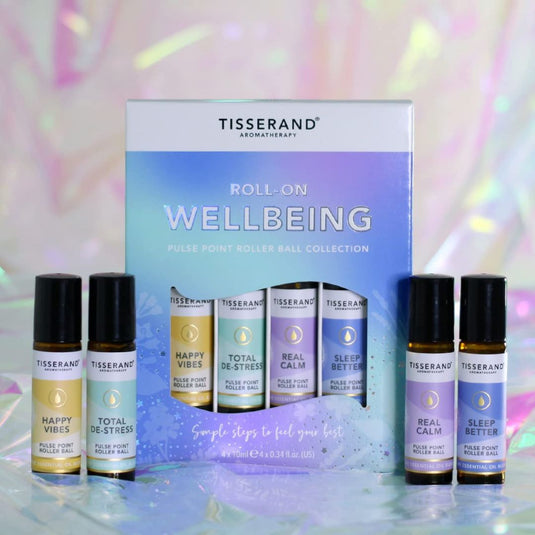 Tisserand Roll On Wellbeing - 4 x Roller Ball 10ml - Luna Rossi