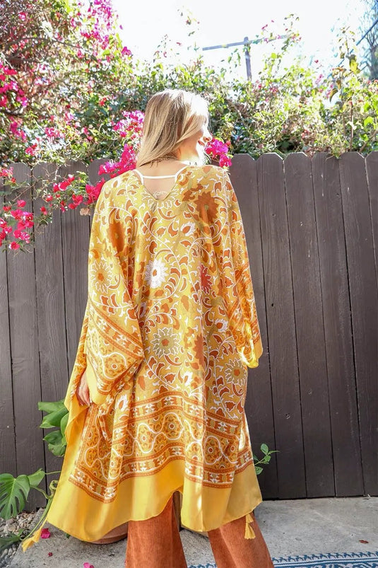 Touch of Morocco Tapestry Kimono - Luna Rossi